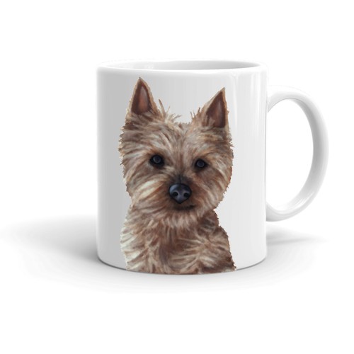 Tazza illustrata yorkie - tazza,