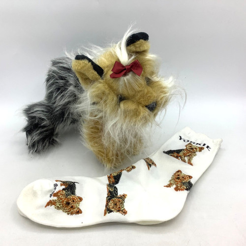 Yorkie socks toys r - yorkie,