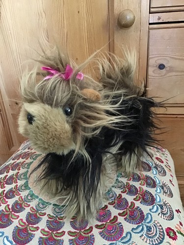 Peluche morbido cane yorkshire - peluche,