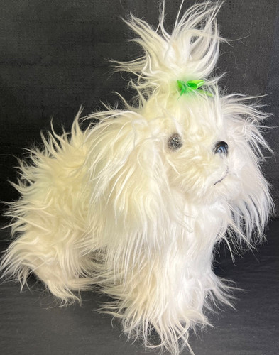 Battat white yorkie - white,