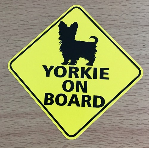 Adesivo yorkie board - adesivo,